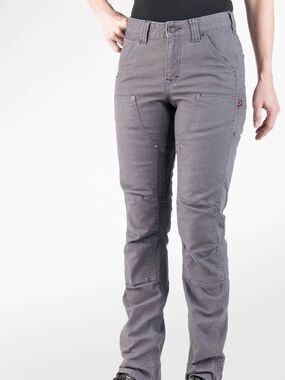 Dovetail Women’s Britt Utility Pants- Dark Gray Canvass 10/32